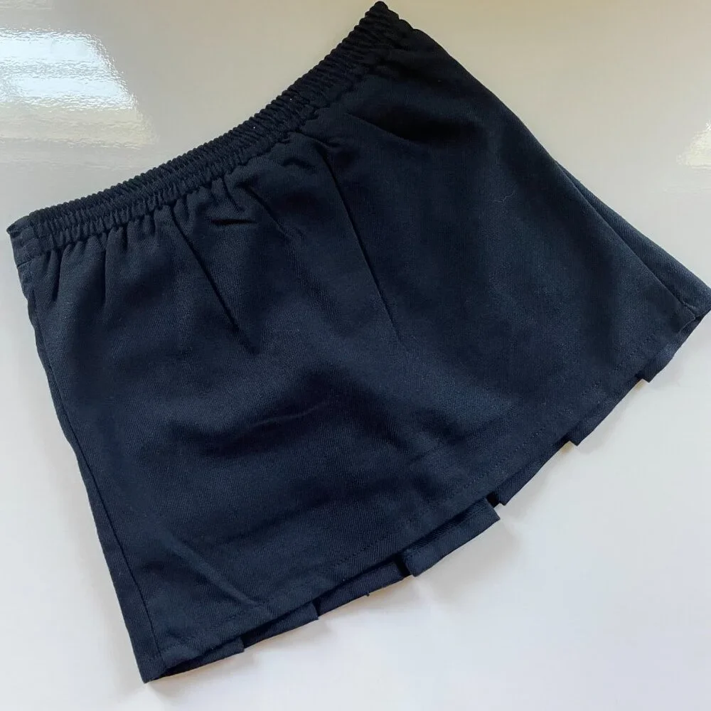 The Children’s Place Girls Skirt Skort Uniform Blue Pleated Size 5